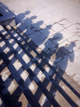 Shadow group portrait